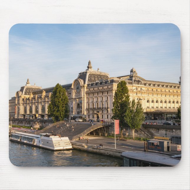 Berühmtes Musée d'Orsay - Paris, Frankreich, Europ Mousepad (Vorne)