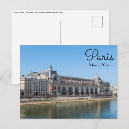Berühmtes Musée d'Orsay - Paris, Frankreich, Europ Postkarte