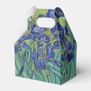 Berühmtes Ölbild Blaue Schwertlilien von Van Gogh Geschenkschachtel