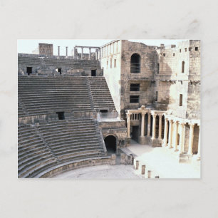 Berühmtes römisches Theater, Bosra, Syrien Postkarte