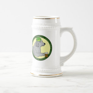 Berühmtes Seamus-Lageririscher Wolfhound Stein Bierglas