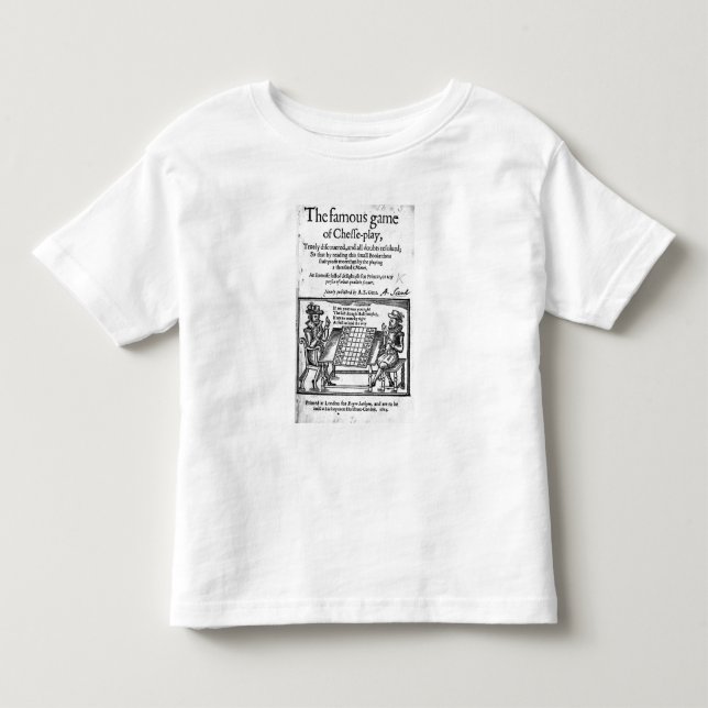 Berühmtes Spiel von Schach, 1614 Kleinkind T-shirt (Vorderseite)