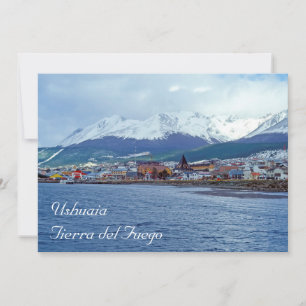 Berühmtes Ushuaia - Tierra del Fuego, Argentinien Einladung