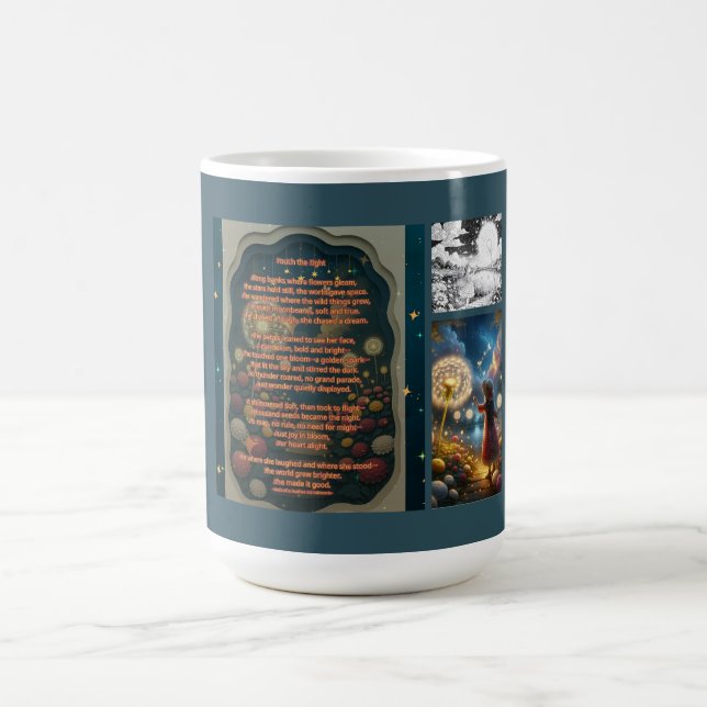 Berühre das Licht Kaffeetasse (Mittel)
