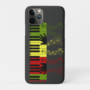 Berühre den Rhythmus – Farbige Klaviertasten Musik Case-Mate iPhone Hülle