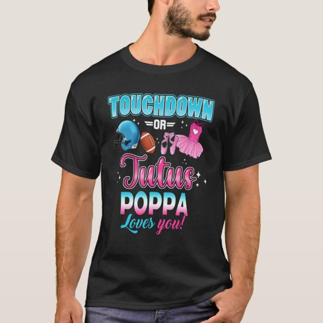 Berühren von Geschlechtern oder Tutus Poppa-Matchi T-Shirt (Vorderseite)
