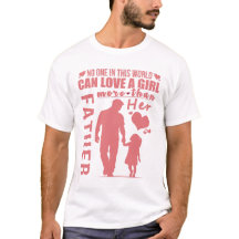 Berührendes Shirt der Vatertochter | Wahre Liebe s