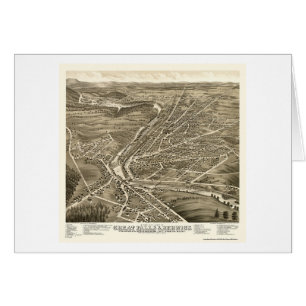 Berwick, MOI et Great Falls, carte panoramique de