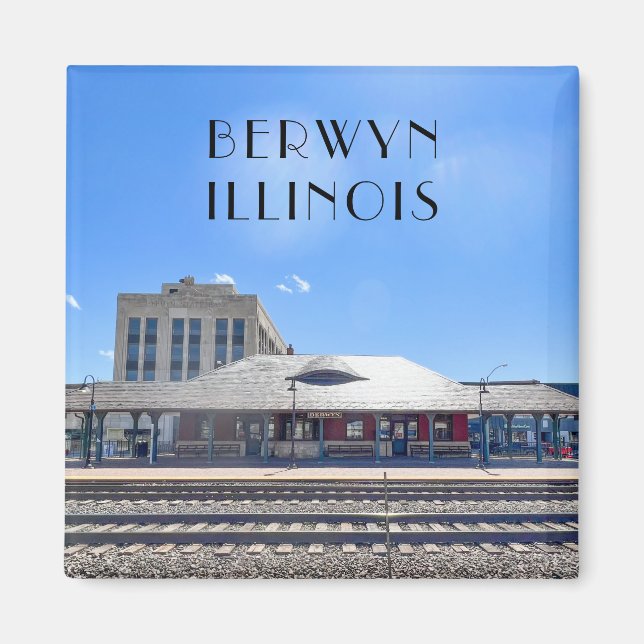 Berwyn Illinois Magnet (Devant)