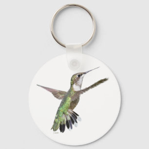 Berylline Hummingbird Painting Schlüsselanhänger