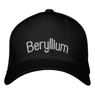 Beryllium Bestickte Kappe