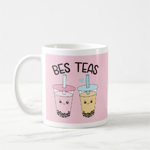 Bes Tea Boba Tea Mug  Un thé en bulle Besties Cad