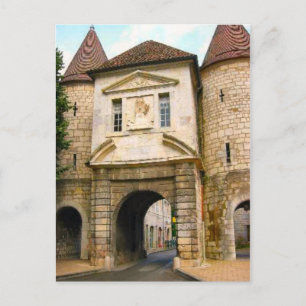 Besançon, Old city Gateway Postkarte