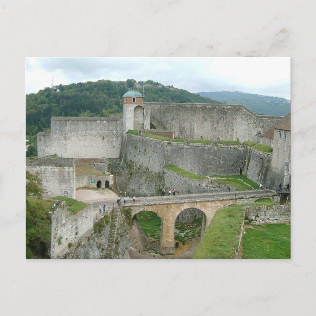 Besançon, Zitadelle Postkarte (Vorderseite)