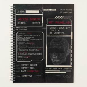 Beschädigt - Techno-Brutalist Streetwear Design Planer