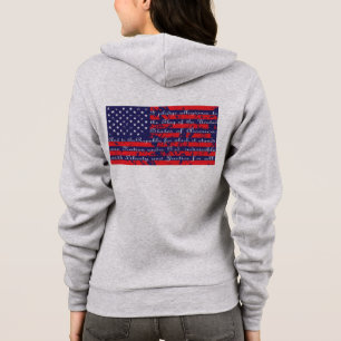 Beschädigte Verpflegungsflagge Hoodie