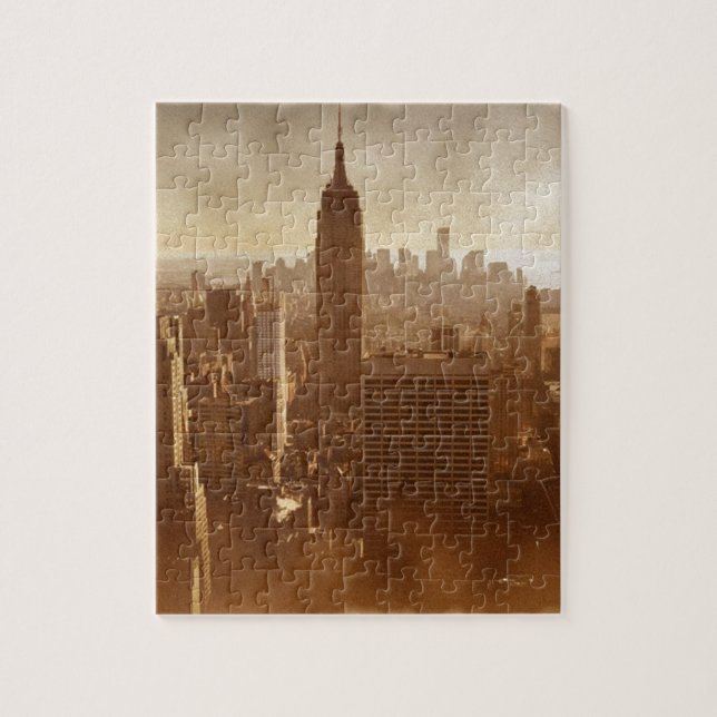 Beschädigter Foto-Effekt New York (Vertikal)