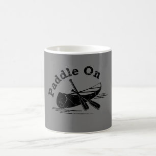 Beschädigtes Paddel beim Design - klassische Tasse