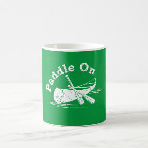 Beschädigtes Paddel beim Design - klassische Tasse