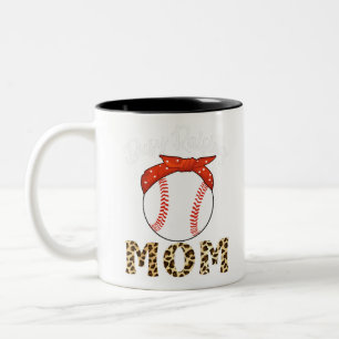 beschäftigt Ballersonnen Funny Softball Baseball M Zweifarbige Tasse