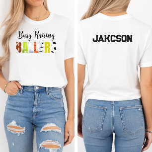 Beschäftigt mit der Erziehung von Ballspielern, Sp T-Shirt