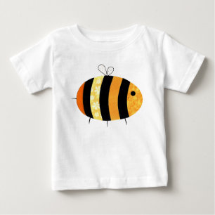 "Beschäftigte, beschäftigte Hummel-" Rüsche-T - Baby T-shirt