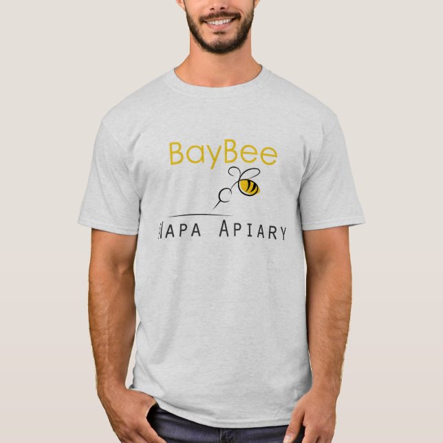 Beschäftigte Biene hat keine Zeit für Sorge T-Shirt (Vorderseite)
