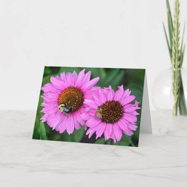 Beschäftigte Bienen Karte (Vorderseite)