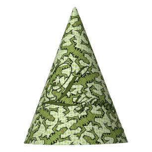 Beschäftigte Eidechsen Partyhütchen