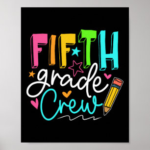 Beschäftigungsgruppe der fünften Klasse Lehrer Sch Poster