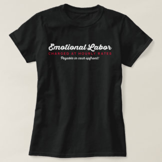 Beschäftigungsstundensätze T-Shirt