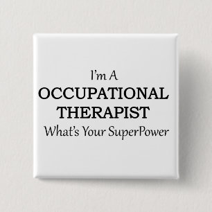 Beschäftigungstherapeut Button