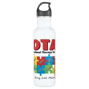 Beschäftigungstherapie-Assistent Edelstahlflasche