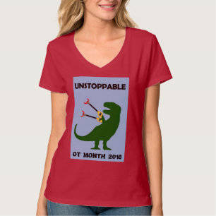 BESCHÄFTIGUNGStherapie-MONAT OT REX 2018 T-Shirt