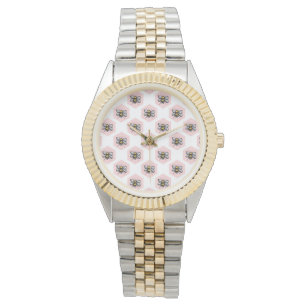 Bescheidene Hummel-Bienenstock-Uhr Armbanduhr