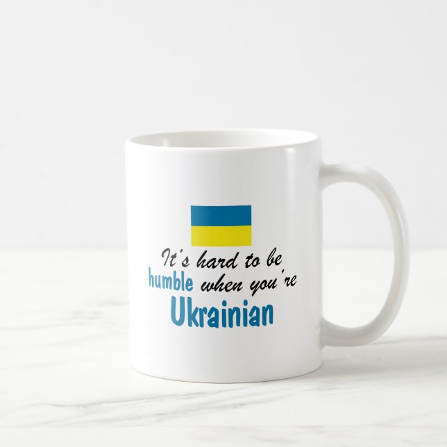 Bescheidener Ukrainer Kaffeetasse (Rechts)