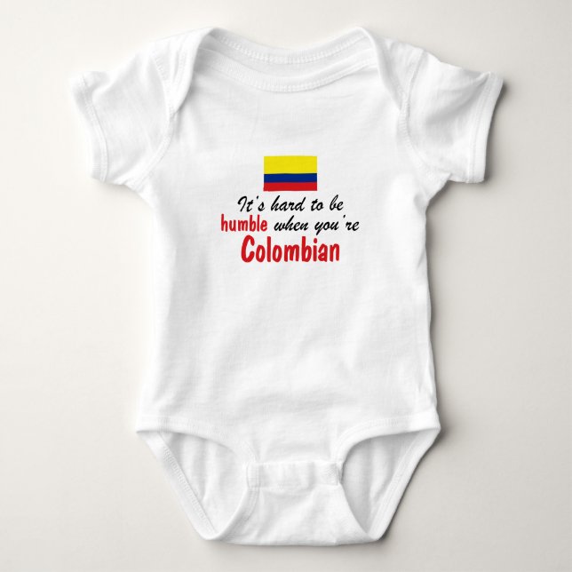 Bescheidenes kolumbianisches baby strampler (Vorderseite)