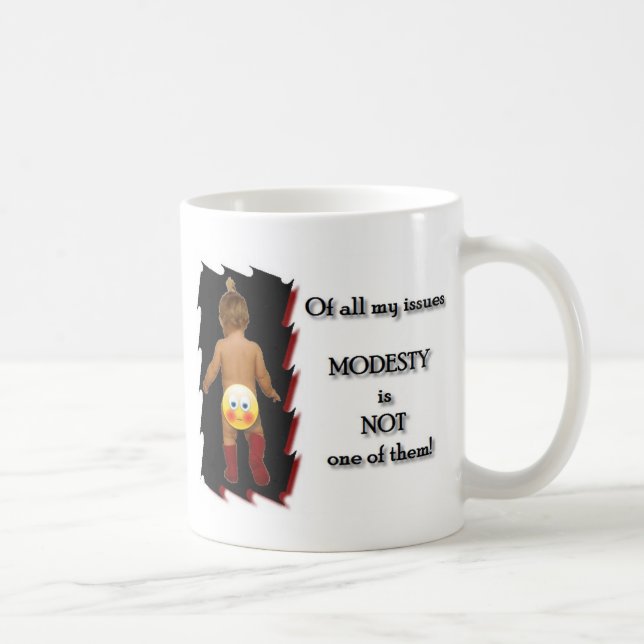 Bescheidenheit Kaffeetasse (Rechts)