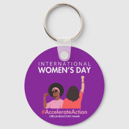 Beschleunigte Aktion Internationaler Frauentag 202 Schlüsselanhänger