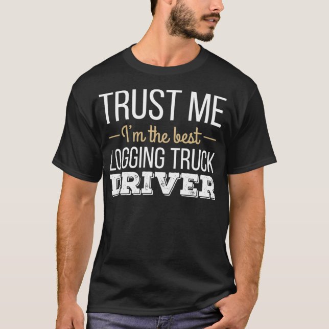 Beschleunigung des LKW-Protokollierens T-Shirt (Vorderseite)