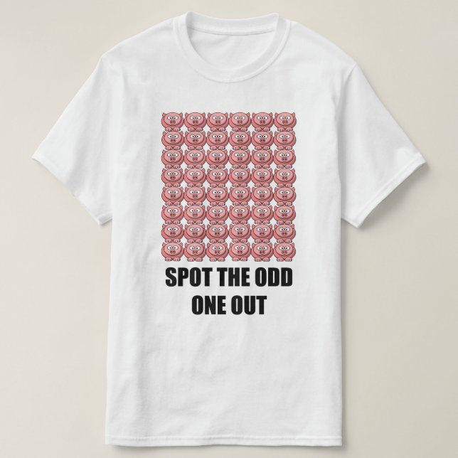 Beschmutzen Sie den sonderbaren heraus T - Shirt (Design vorne)