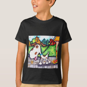 Beschmutzen Sie den Weg des Hundes T-Shirt