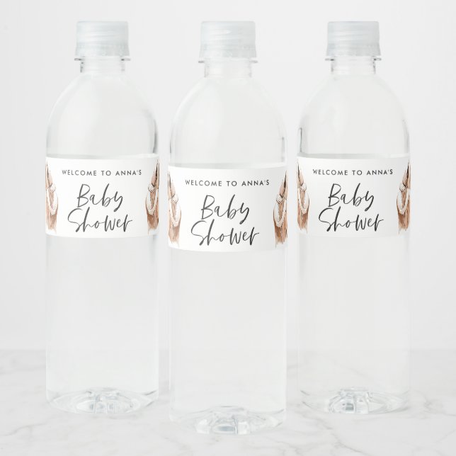 Beschreibung der Duschwasser-Aquarellschrift (Flaschen)