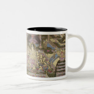 Beschreibung der geistigen und materiellen Welten Zweifarbige Tasse