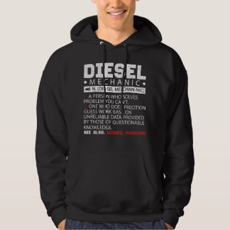 Beschreibung des Funny Diesel-Mechanismus Hoodie