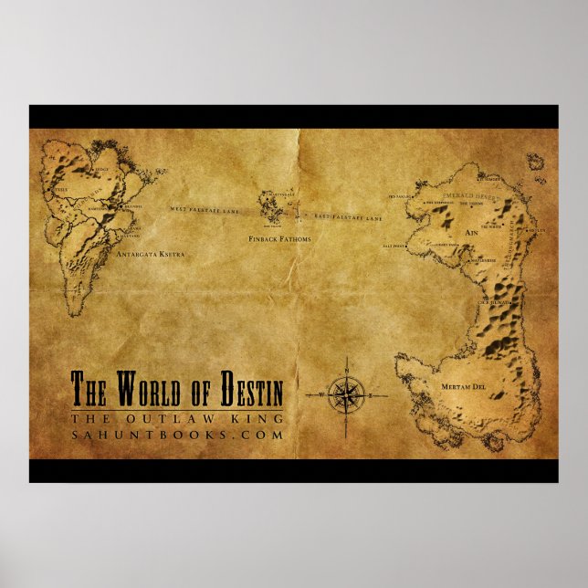 Beschreibung Karte Poster (Vorne)