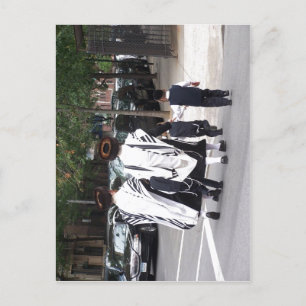 Beschreibung Ultraorthodoxe Juden in Brooklyn jueu Postkarte