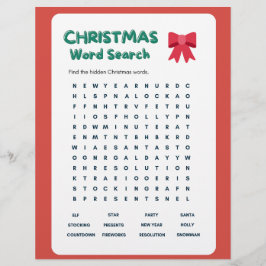 Beschreibung Weihnachtswort suchen und Antwort Sch Flyer