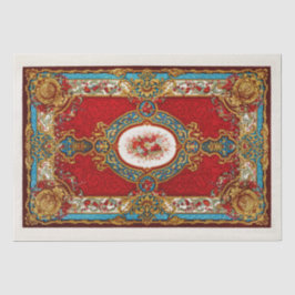 BESCHREIBUNGSPAPIER: VINTAGER KARPET SEIDENPAPIER