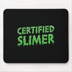 Beschriebener Slimer Halloween-Slime Mousepad